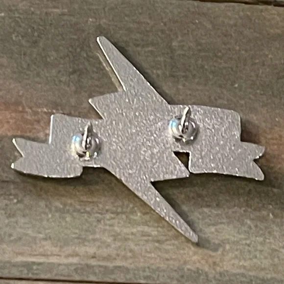 Girl Power Lapel Badass Pin Brooch, Inspirational message, Pink , Yellow Enamel - Picture 6 of 8